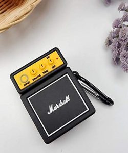 Airpods Pro İçin Müzik Kutusu Marshall Tasarımlı Silikon Kılıf