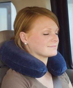 Seyahat Yastığı Şişme Boyun Tipi Ortopedik