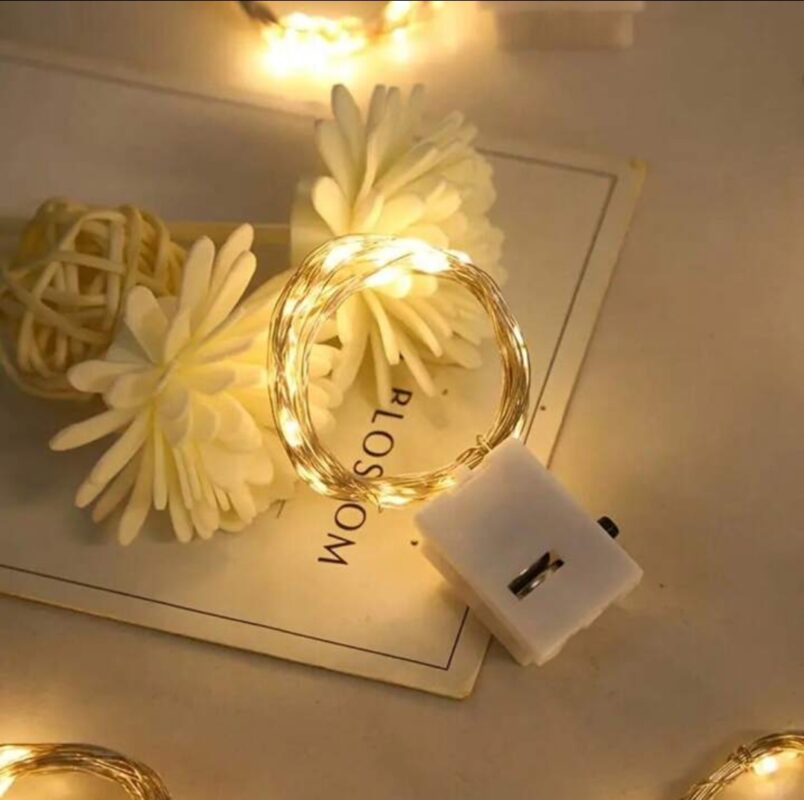 2m Pilli Peri Led Beyaz Işık