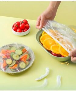 Lastikli Tencere Ve Tabak Bonesi 100 Adet (24cm)