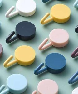 Kendinden Yapışkanlı Renkli Duvar Askısı