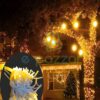 10m 100 Led IP65 Dış Mekan Led Işık Siyah Kablo