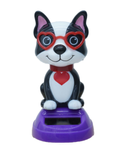 Güneş Enerjili Solar Sallanan Gözlüklü Kedi