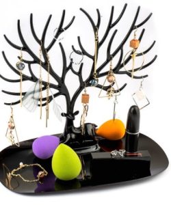 Siyah Geyik Tasarımlı Takı Mücevher Standı