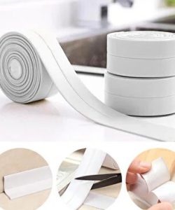 BEYAZ Su Sızdırmaz Lavabo Kenar Bandı (3.2m)