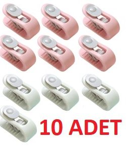 Mandallı Yorgan Sabitleme Klipsi 10 Adet