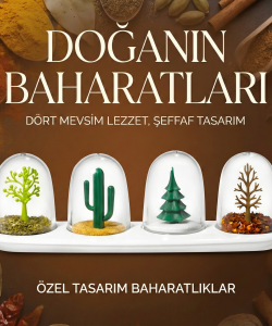 Seasoning Shakers Dört Mevsim Baharatlık