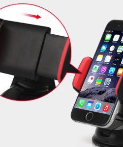 Araç İçi Torpido ve Cam Vakumlu Kısa Boy Telefon Tutucu