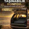 Araç İçi Şişme Yatak Araba Ve Kamp Yatağı Çanta Elektrikli Pompa Tamir Kiti Ve Yastıklı Yatak Seti