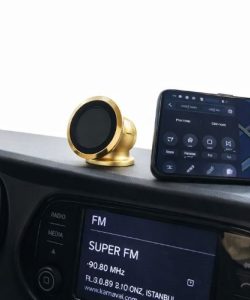 Metal Telefon Tutucu Torpidoya Yapışan Mıknatıslı